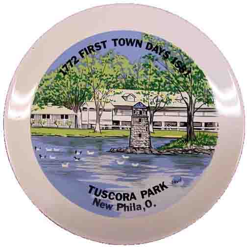 1981 First Town Days Souvenir Plate