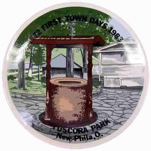 1983 First Town Days Souvenir Plate