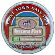 1995 First Town Days Plate