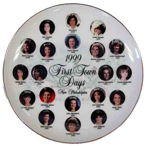 1999 First Town Days Souvenir Plate