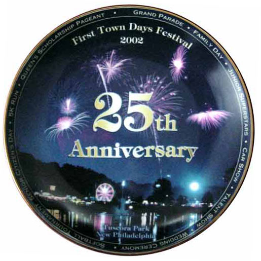 2002 First Town Days Souvenir Plate