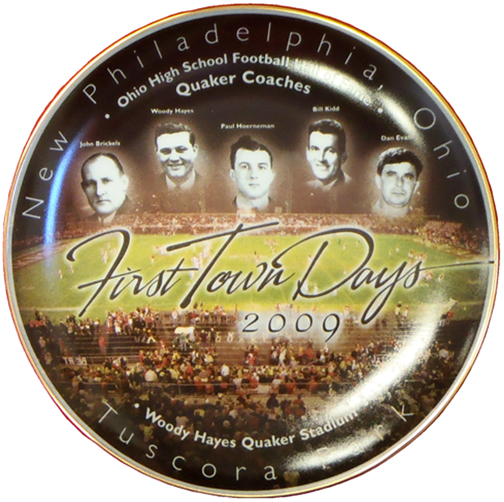 2009 First Town Days Souvenir Plate
