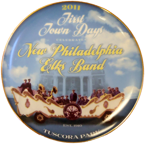 2011 First Town Days Souvenir Plate